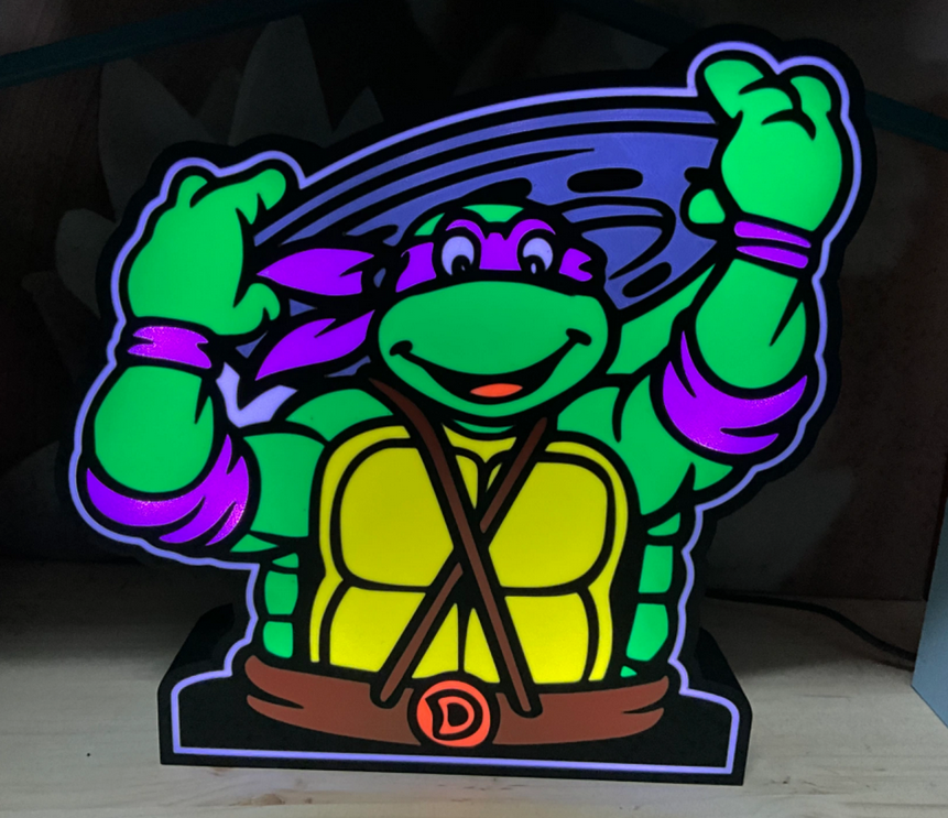 Luminária Tartaruga Ninja